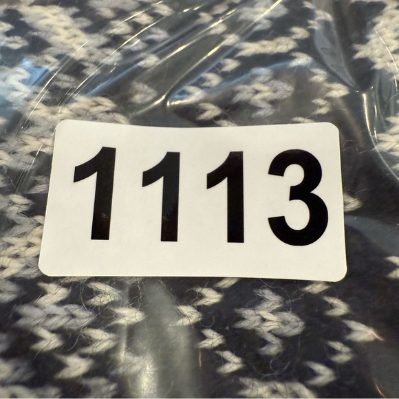 Vintage Nordstrikk Nordic Cardigan Women’s S Black White Fair Isle Virgin Wool - Picture 9 of 9